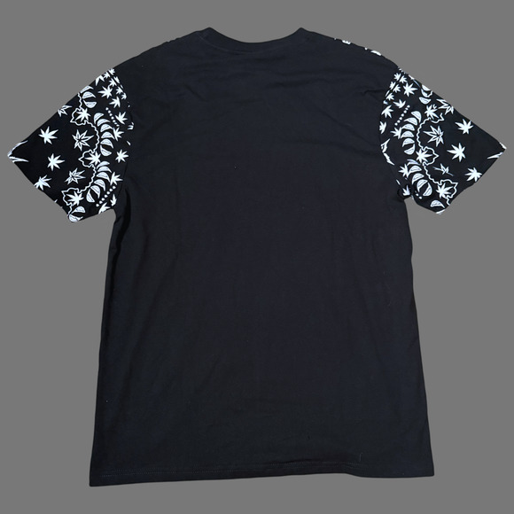 Crooks & Castles Death Row Records Black Paisley Tee Size L NWT - Picture 5 of 5